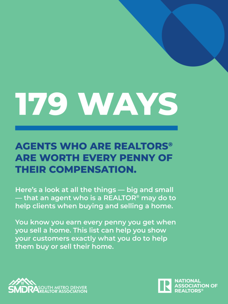 REALTOR Value Resources SMDRA South Metro Denver REALTORS® Association