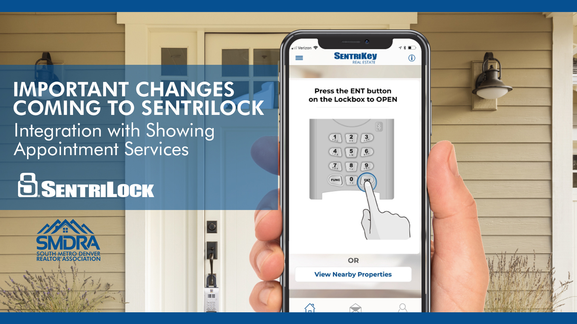 Important Changes to SentriLock Integration SMDRA South Metro