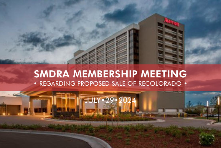 SMDRA Members Only Membership Meeting - July 29, 2024