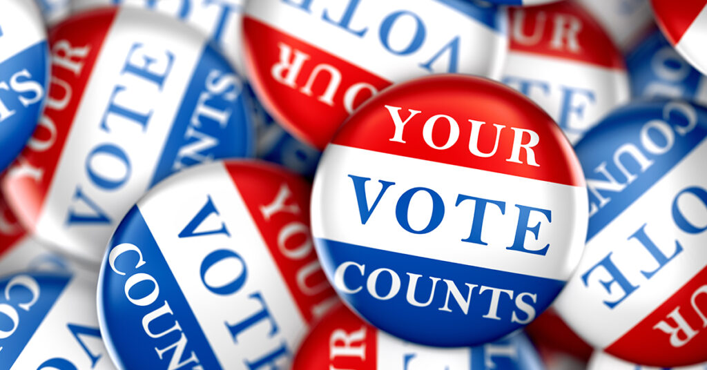 Remember to Vote This November!