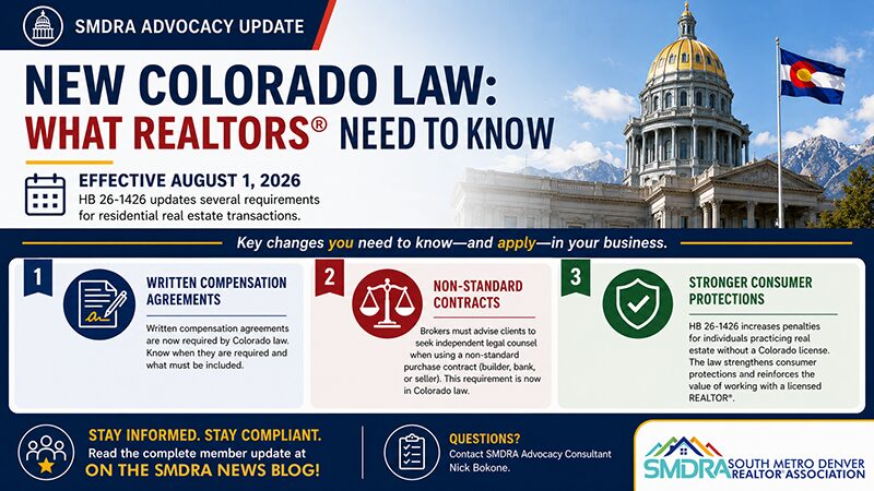 New Colorado Law Brings Added Consumer Protection to Real Estate Transactions